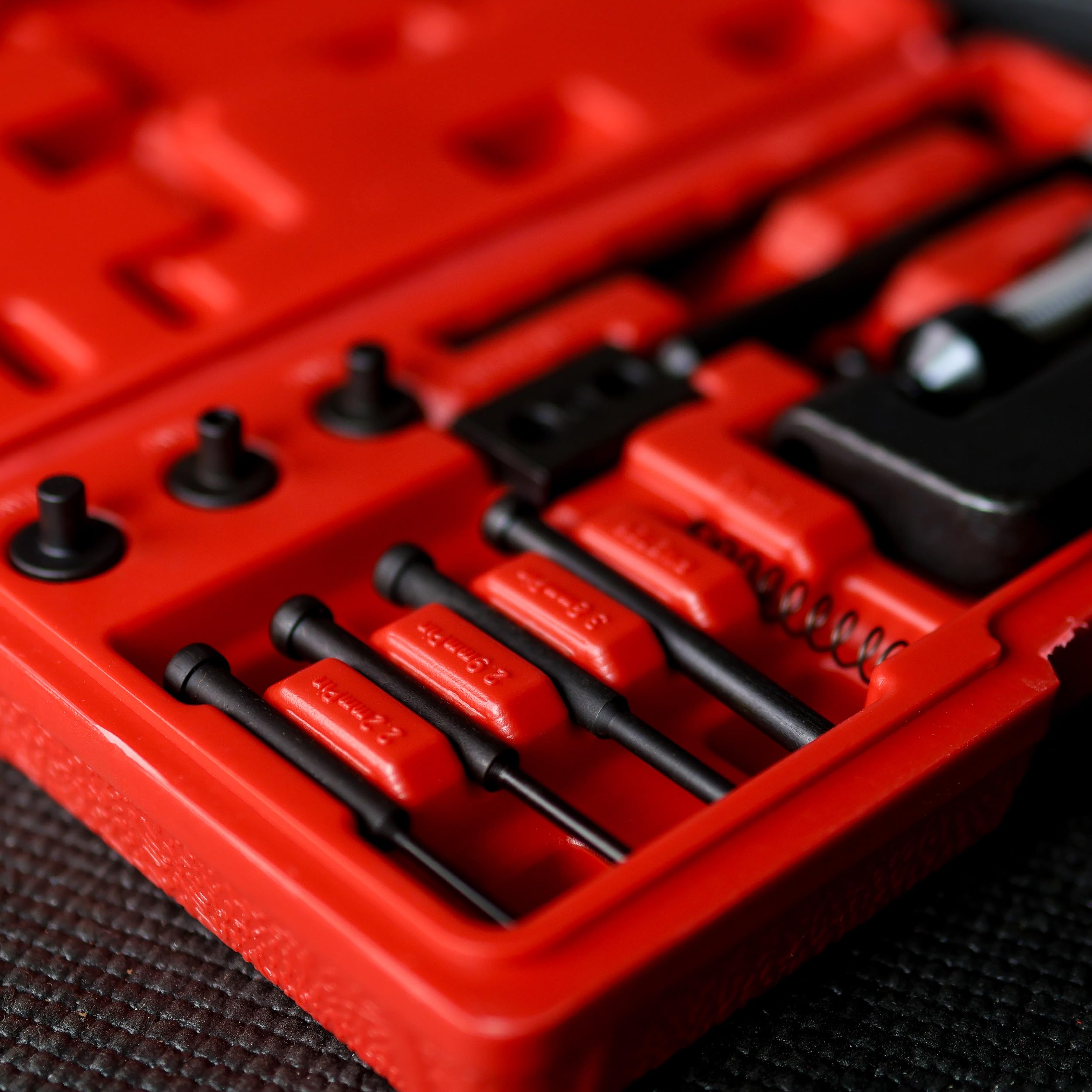 ABN Chain Breaker Tool Kit with Storage Case - 13 Piece Rivet and Roller Chain Link Removal Tool for 35 to 630 Motorcycle, Bike, ATV Chains - Image 6